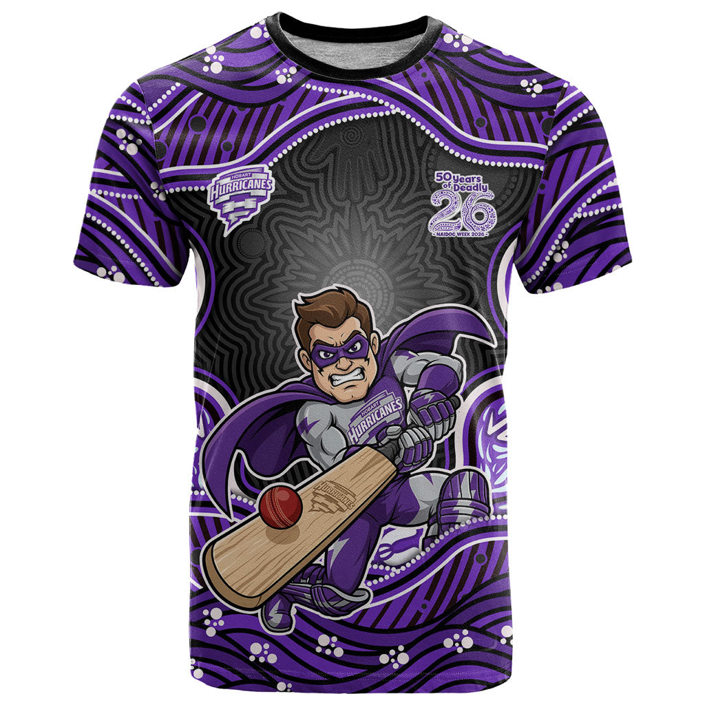 Hobart Hurricanes NAIDOC Week 2026 T Shirt Aboriginal Indigenous - 50 Years of Deadly