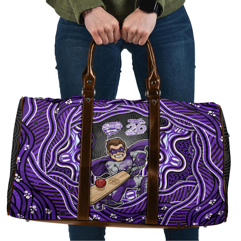 Hobart Hurricanes NAIDOC Week 2026 Travel Bag Aboriginal Indigenous - 50 Years of Deadly