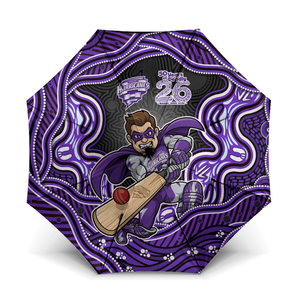 Hobart Hurricanes NAIDOC Week 2026 Umbrella Aboriginal Indigenous - 50 Years of Deadly