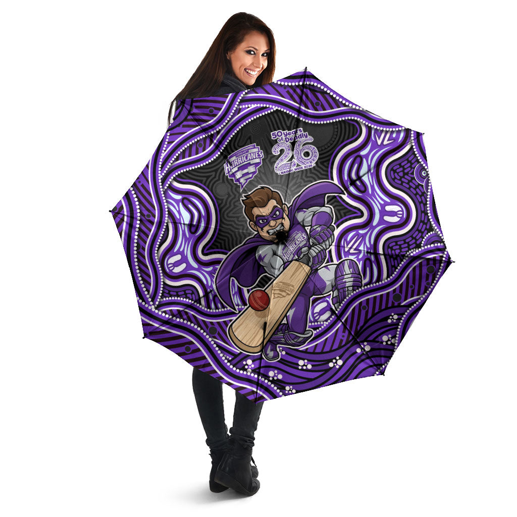Hobart Hurricanes NAIDOC Week 2026 Umbrella Aboriginal Indigenous - 50 Years of Deadly