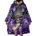 Hobart Hurricanes NAIDOC Week 2026 Wearable Blanket Hoodie Aboriginal Indigenous - 50 Years of Deadly