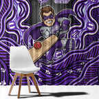 Hobart Hurricanes NAIDOC Week 2026 Window Curtain Aboriginal Indigenous - 50 Years of Deadly