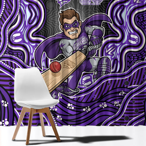 Hobart Hurricanes NAIDOC Week 2026 Window Curtain Aboriginal Indigenous - 50 Years of Deadly