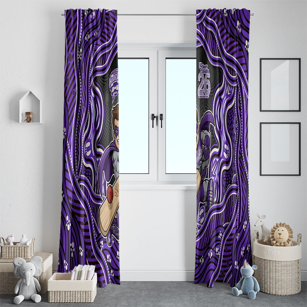Hobart Hurricanes NAIDOC Week 2026 Window Curtain Aboriginal Indigenous - 50 Years of Deadly