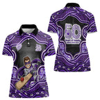 Hobart Hurricanes NAIDOC Week 2026 Women Polo Shirt Aboriginal Indigenous - 50 Years of Deadly
