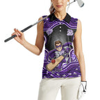 Hobart Hurricanes NAIDOC Week 2026 Women Sleeveless Polo Shirt Aboriginal Indigenous - 50 Years of Deadly