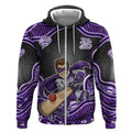 Hobart Hurricanes NAIDOC Week 2026 Zip Hoodie Aboriginal Indigenous - 50 Years of Deadly