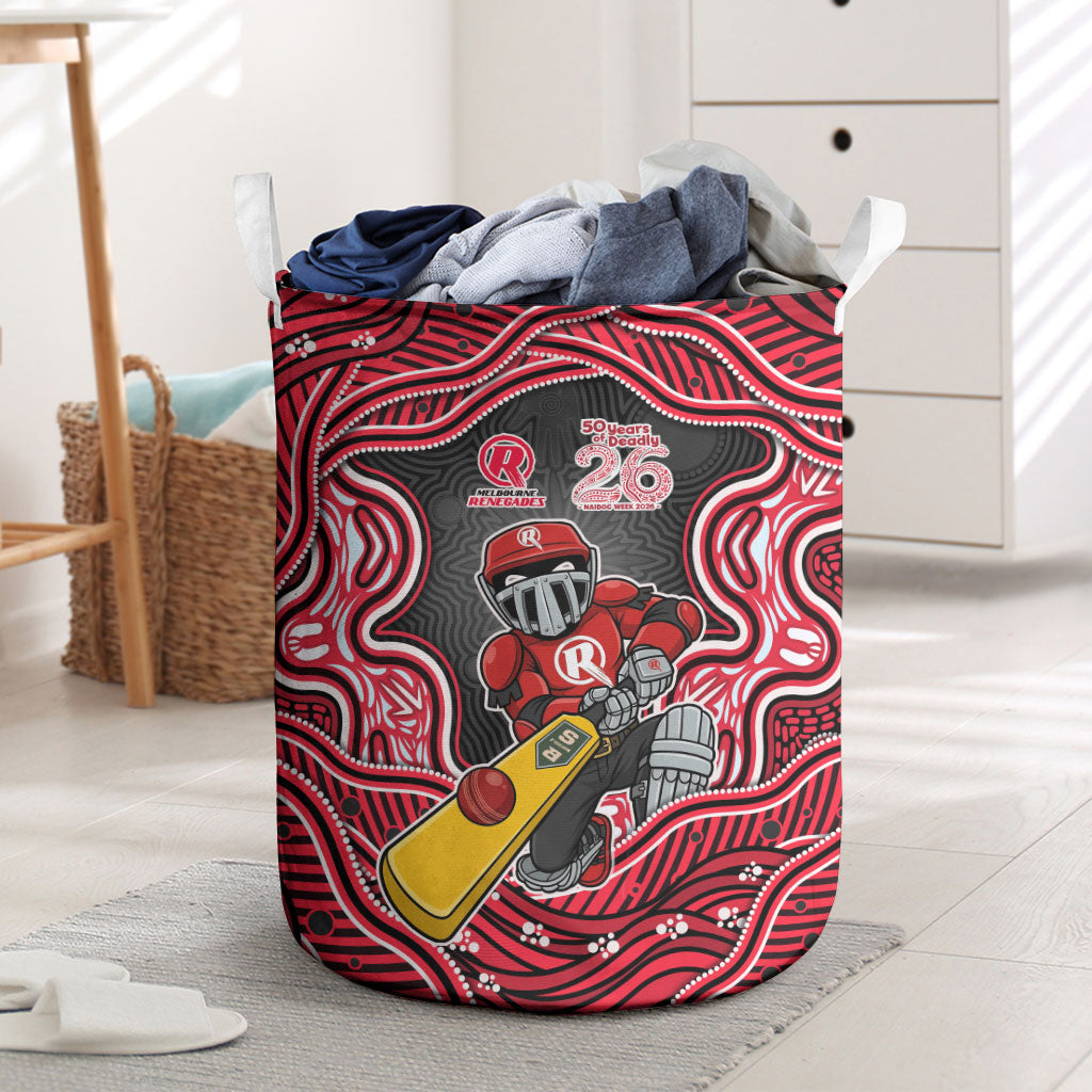Melbourne Renegades NAIDOC Week 2026 Laundry Basket Aboriginal Indigenous - 50 Years of Deadly