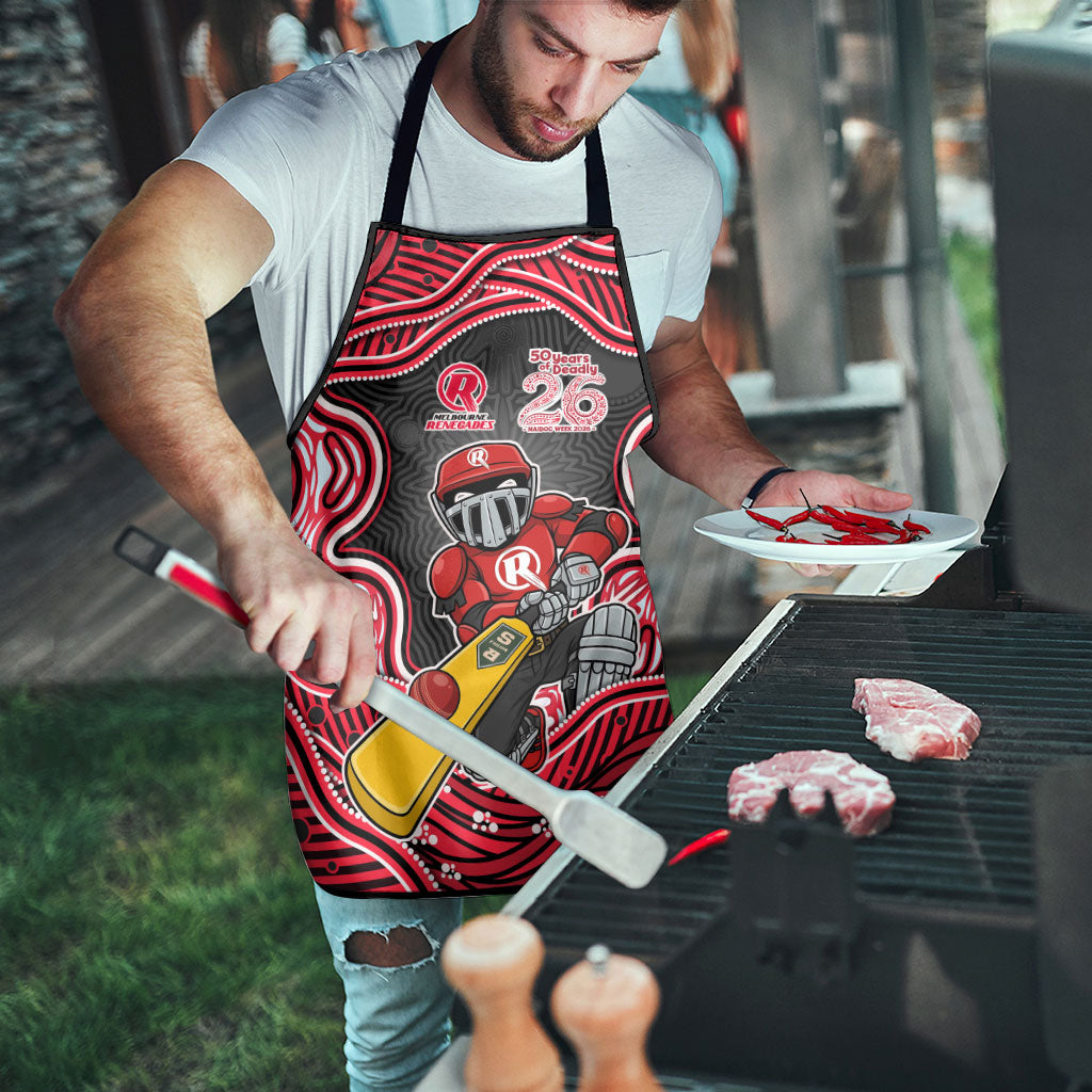 Melbourne Renegades NAIDOC Week 2026 Apron Aboriginal Indigenous - 50 Years of Deadly