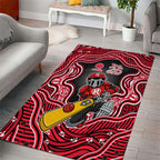 Melbourne Renegades NAIDOC Week 2026 Area Rug Aboriginal Indigenous - 50 Years of Deadly
