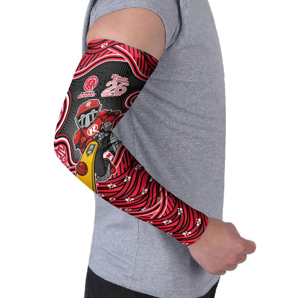 Melbourne Renegades NAIDOC Week 2026 Arm Sleeves Aboriginal Indigenous - 50 Years of Deadly