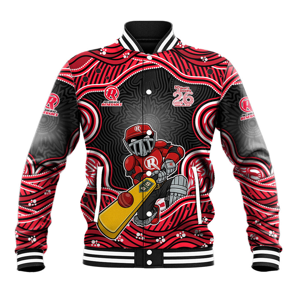 Melbourne Renegades NAIDOC Week 2026 Baseball Jacket Aboriginal Indigenous - 50 Years of Deadly