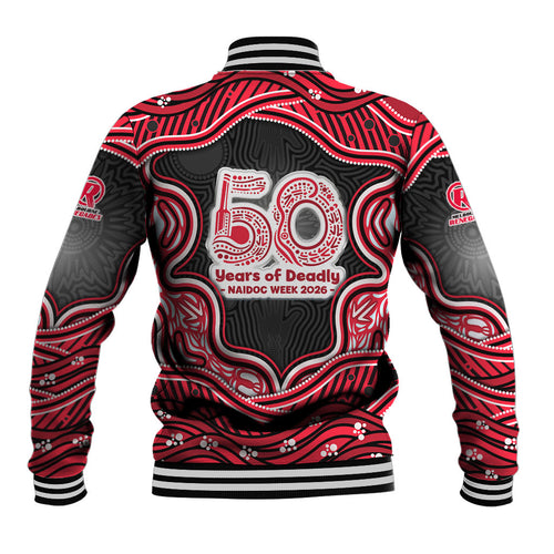 Melbourne Renegades NAIDOC Week 2026 Baseball Jacket Aboriginal Indigenous - 50 Years of Deadly