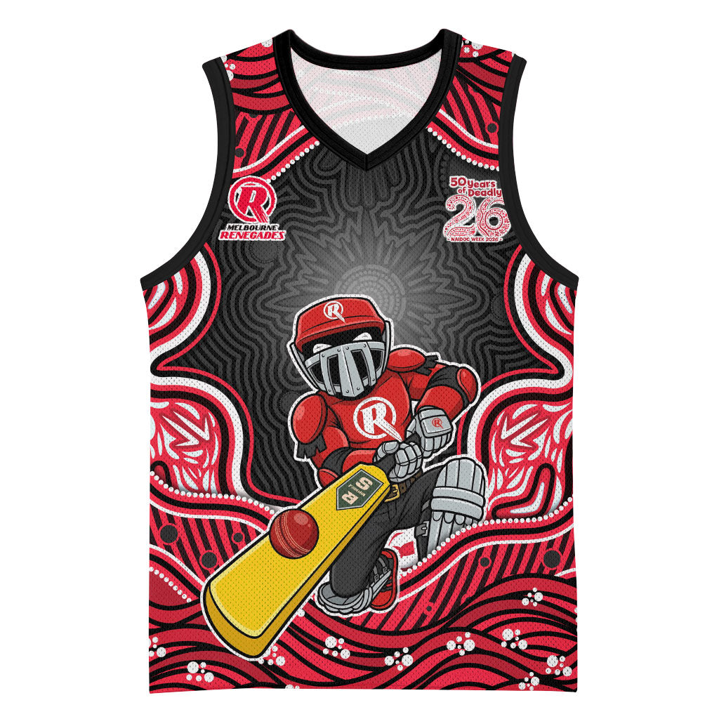 Melbourne Renegades NAIDOC Week 2026 Basketball Jersey Aboriginal Indigenous - 50 Years of Deadly
