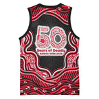 Melbourne Renegades NAIDOC Week 2026 Basketball Jersey Aboriginal Indigenous - 50 Years of Deadly
