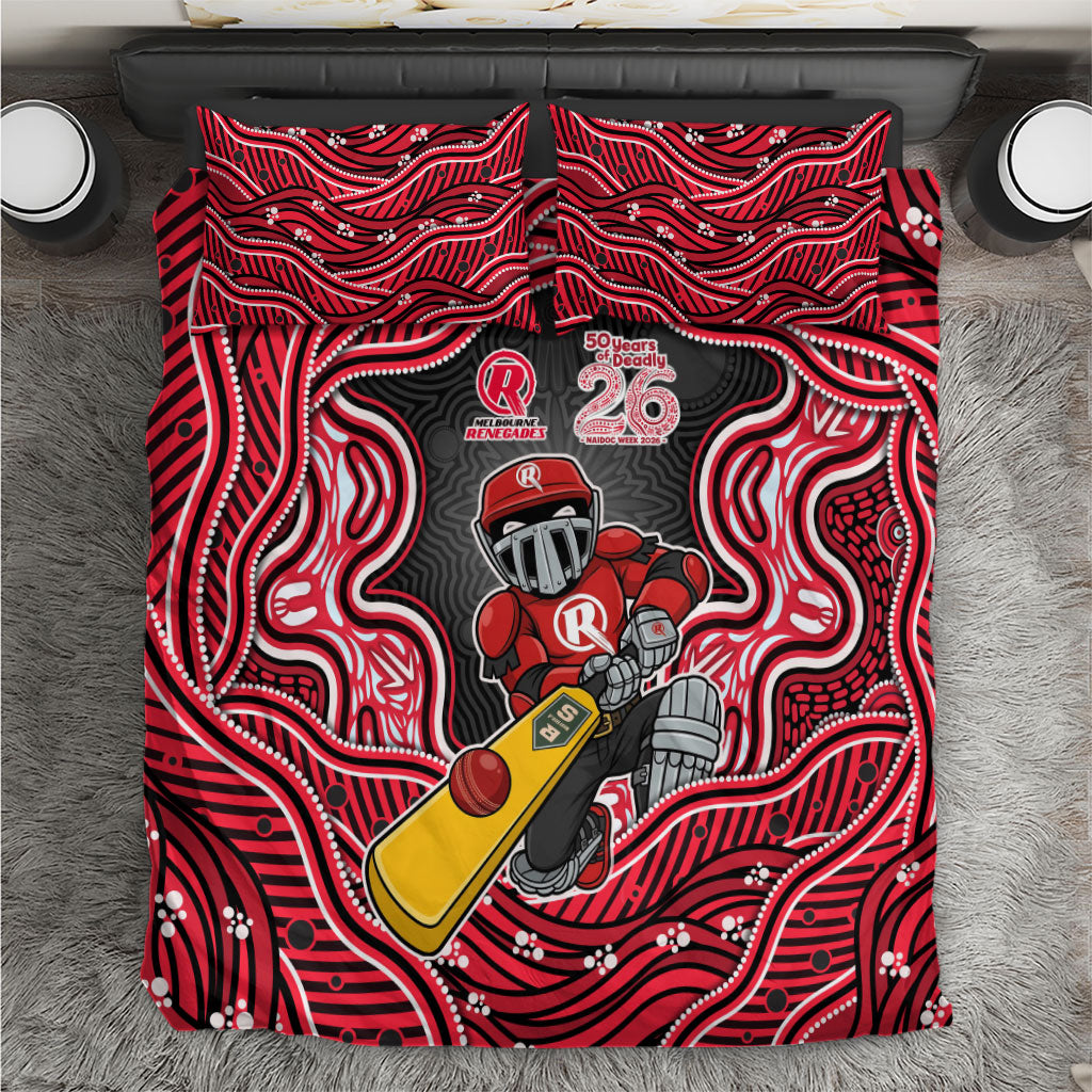 Melbourne Renegades NAIDOC Week 2026 Bedding Set Aboriginal Indigenous - 50 Years of Deadly