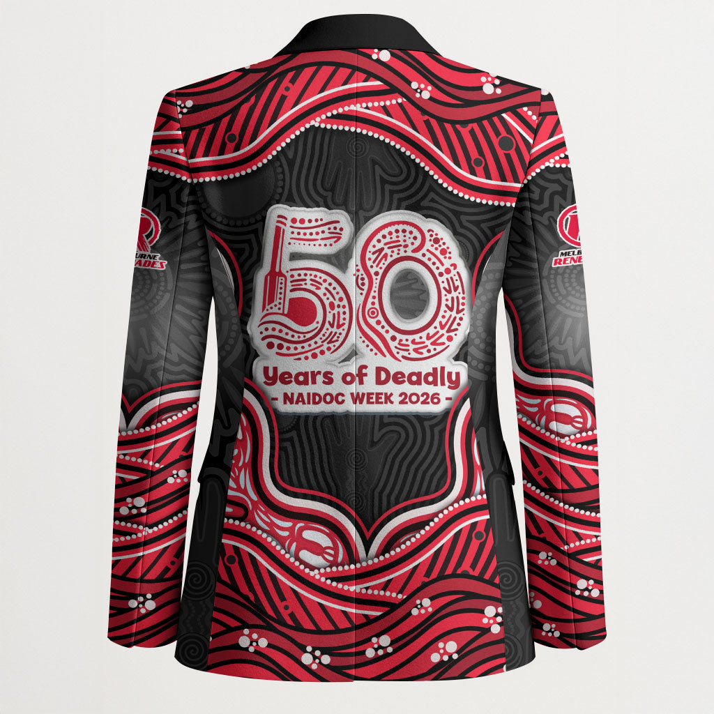 Melbourne Renegades NAIDOC Week 2026 Blazer Aboriginal Indigenous - 50 Years of Deadly