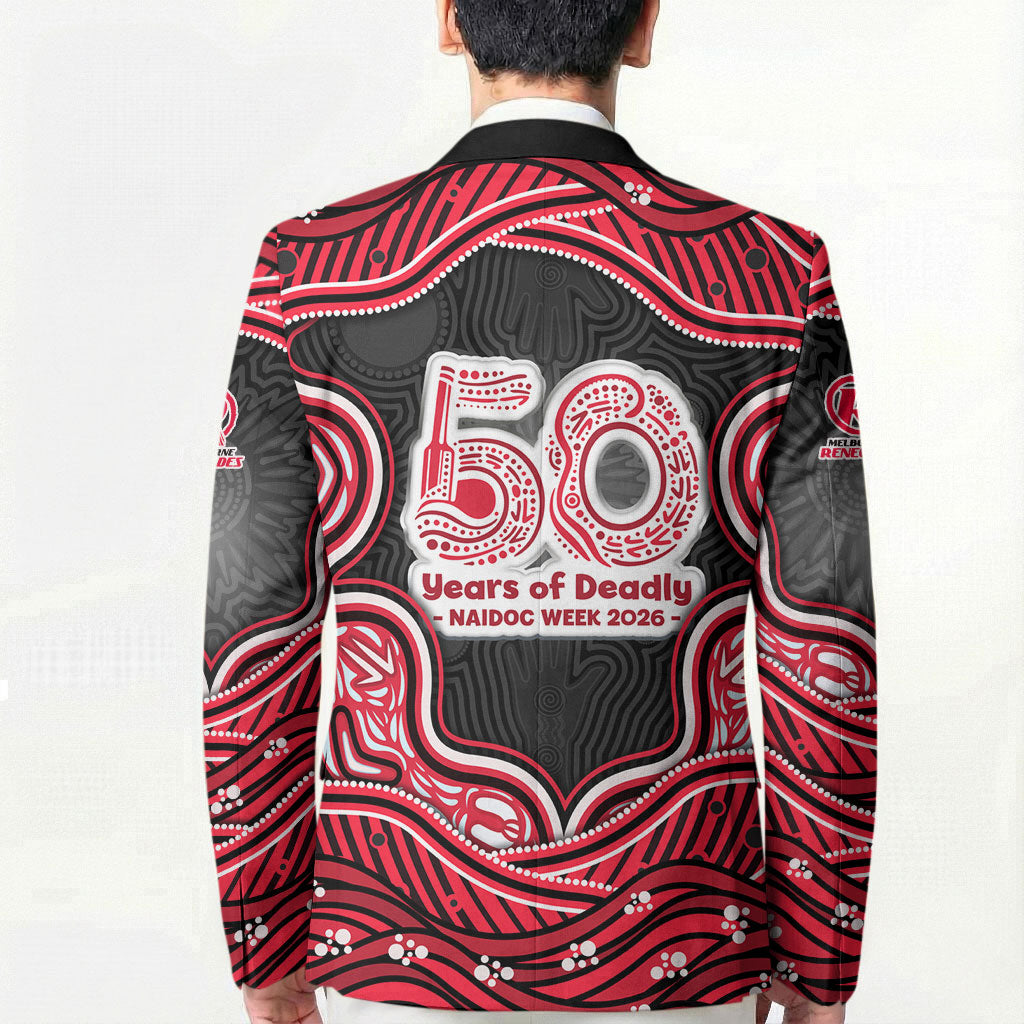 Melbourne Renegades NAIDOC Week 2026 Blazer Aboriginal Indigenous - 50 Years of Deadly