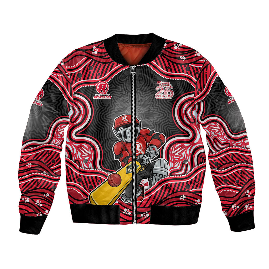 Melbourne Renegades NAIDOC Week 2026 Bomber Jacket Aboriginal Indigenous - 50 Years of Deadly