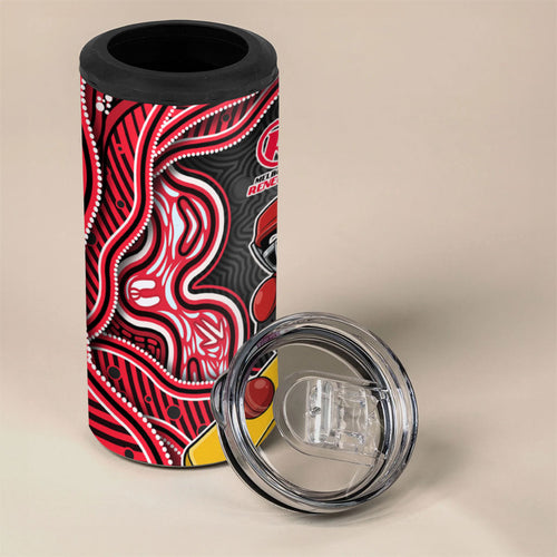 Melbourne Renegades NAIDOC Week 2026 4 in 1 Can Cooler Tumbler Aboriginal Indigenous - 50 Years of Deadly