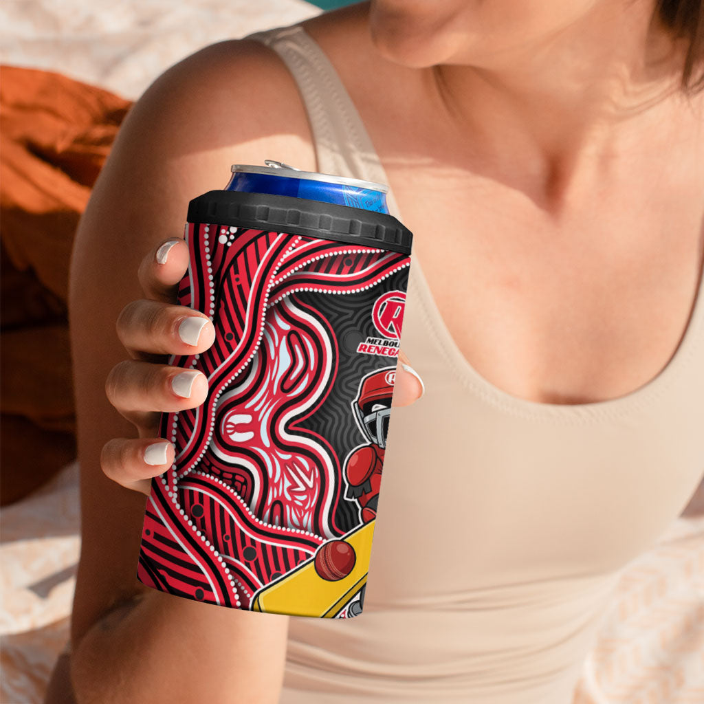 Melbourne Renegades NAIDOC Week 2026 4 in 1 Can Cooler Tumbler Aboriginal Indigenous - 50 Years of Deadly