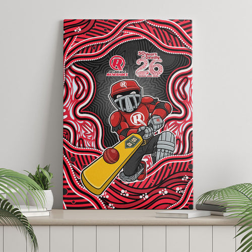 Melbourne Renegades NAIDOC Week 2026 Canvas Wall Art Aboriginal Indigenous - 50 Years of Deadly