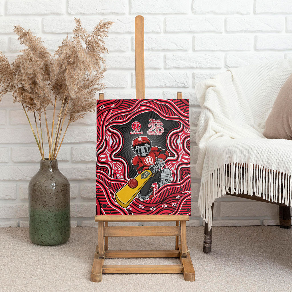 Melbourne Renegades NAIDOC Week 2026 Canvas Wall Art Aboriginal Indigenous - 50 Years of Deadly