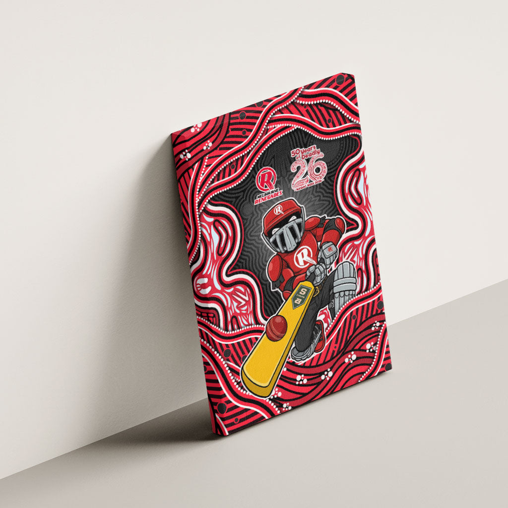Melbourne Renegades NAIDOC Week 2026 Canvas Wall Art Aboriginal Indigenous - 50 Years of Deadly