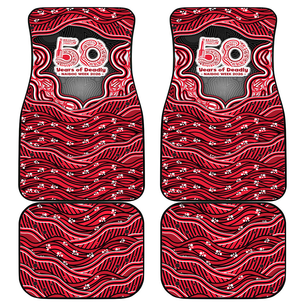 Melbourne Renegades NAIDOC Week 2026 Car Mats Aboriginal Indigenous - 50 Years of Deadly