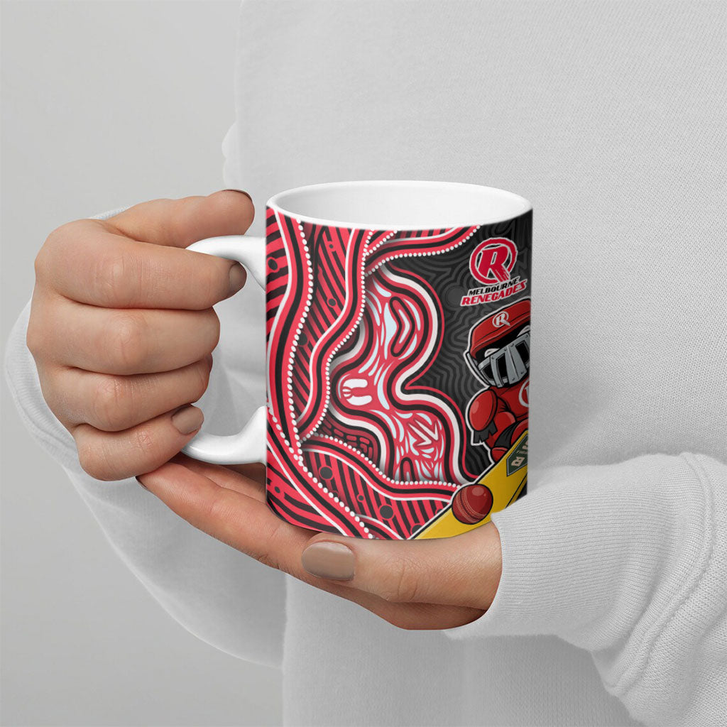 Melbourne Renegades NAIDOC Week 2026 Ceramic Mug Aboriginal Indigenous - 50 Years of Deadly
