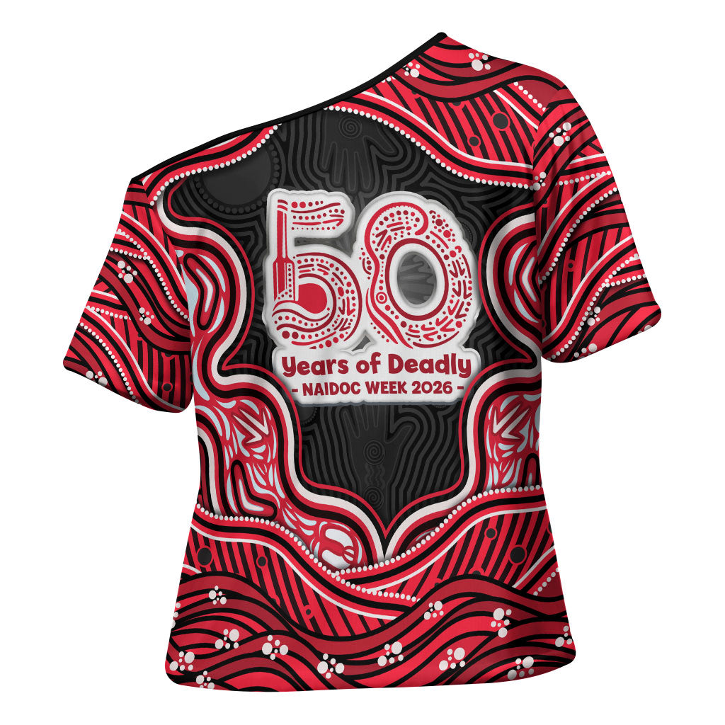 Melbourne Renegades NAIDOC Week 2026 Cross Shoulder Shirt Aboriginal Indigenous - 50 Years of Deadly
