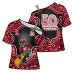 Melbourne Renegades NAIDOC Week 2026 Cross Shoulder Shirt Aboriginal Indigenous - 50 Years of Deadly