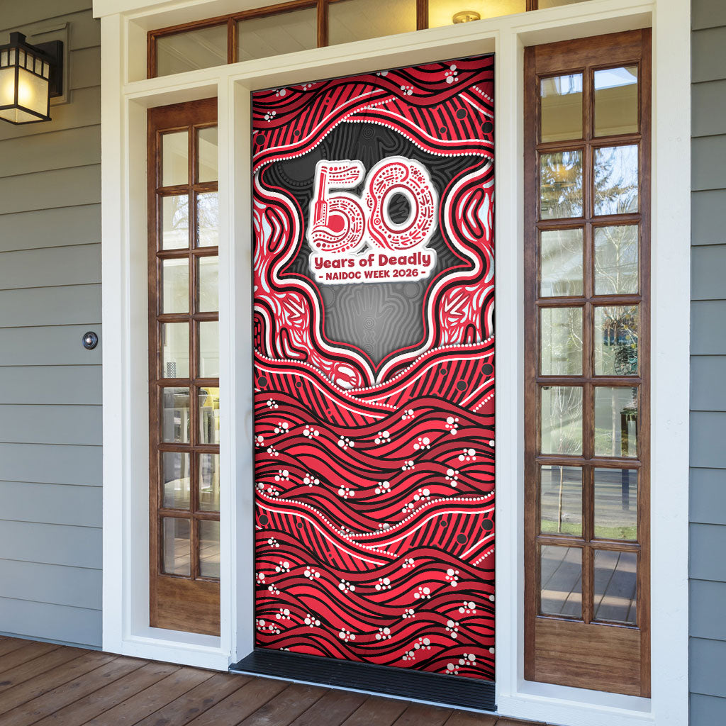 Melbourne Renegades NAIDOC Week 2026 Door Cover Aboriginal Indigenous - 50 Years of Deadly