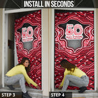 Melbourne Renegades NAIDOC Week 2026 Door Cover Aboriginal Indigenous - 50 Years of Deadly