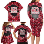 Melbourne Renegades NAIDOC Week 2026 Family Matching Long Sleeve Bodycon Dress and Hawaiian Shirt Aboriginal Indigenous - 50 Years of Deadly