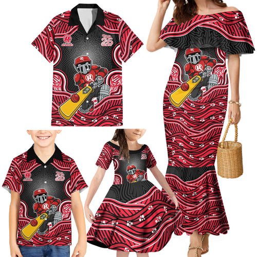 Melbourne Renegades NAIDOC Week 2026 Family Matching Mermaid Dress and Hawaiian Shirt Aboriginal Indigenous - 50 Years of Deadly