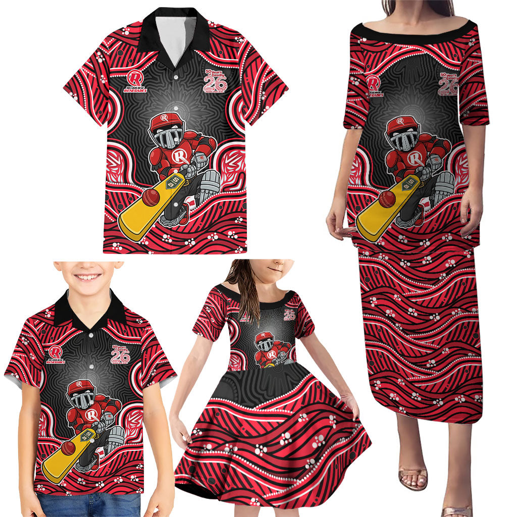 Melbourne Renegades NAIDOC Week 2026 Family Matching Puletasi and Hawaiian Shirt Aboriginal Indigenous - 50 Years of Deadly