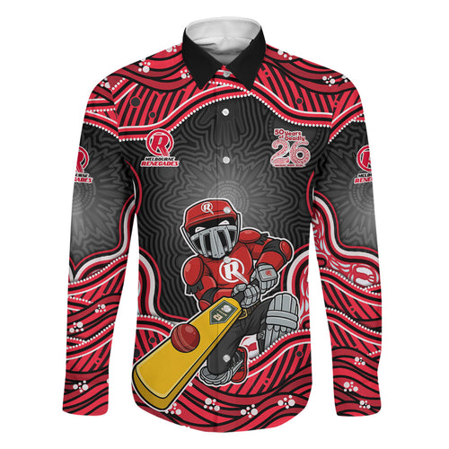 Melbourne Renegades NAIDOC Week 2026 Family Matching Short Sleeve Bodycon Dress and Hawaiian Shirt Aboriginal Indigenous - 50 Years of Deadly