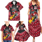Melbourne Renegades NAIDOC Week 2026 Family Matching Summer Maxi Dress and Hawaiian Shirt Aboriginal Indigenous - 50 Years of Deadly