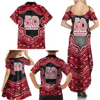 Melbourne Renegades NAIDOC Week 2026 Family Matching Summer Maxi Dress and Hawaiian Shirt Aboriginal Indigenous - 50 Years of Deadly