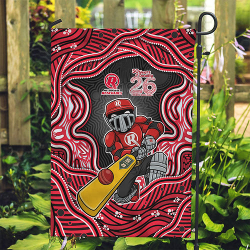 Melbourne Renegades NAIDOC Week 2026 Garden Flag Aboriginal Indigenous - 50 Years of Deadly