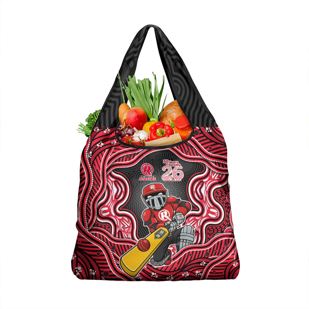 Melbourne Renegades NAIDOC Week 2026 Grocery Bag Aboriginal Indigenous - 50 Years of Deadly
