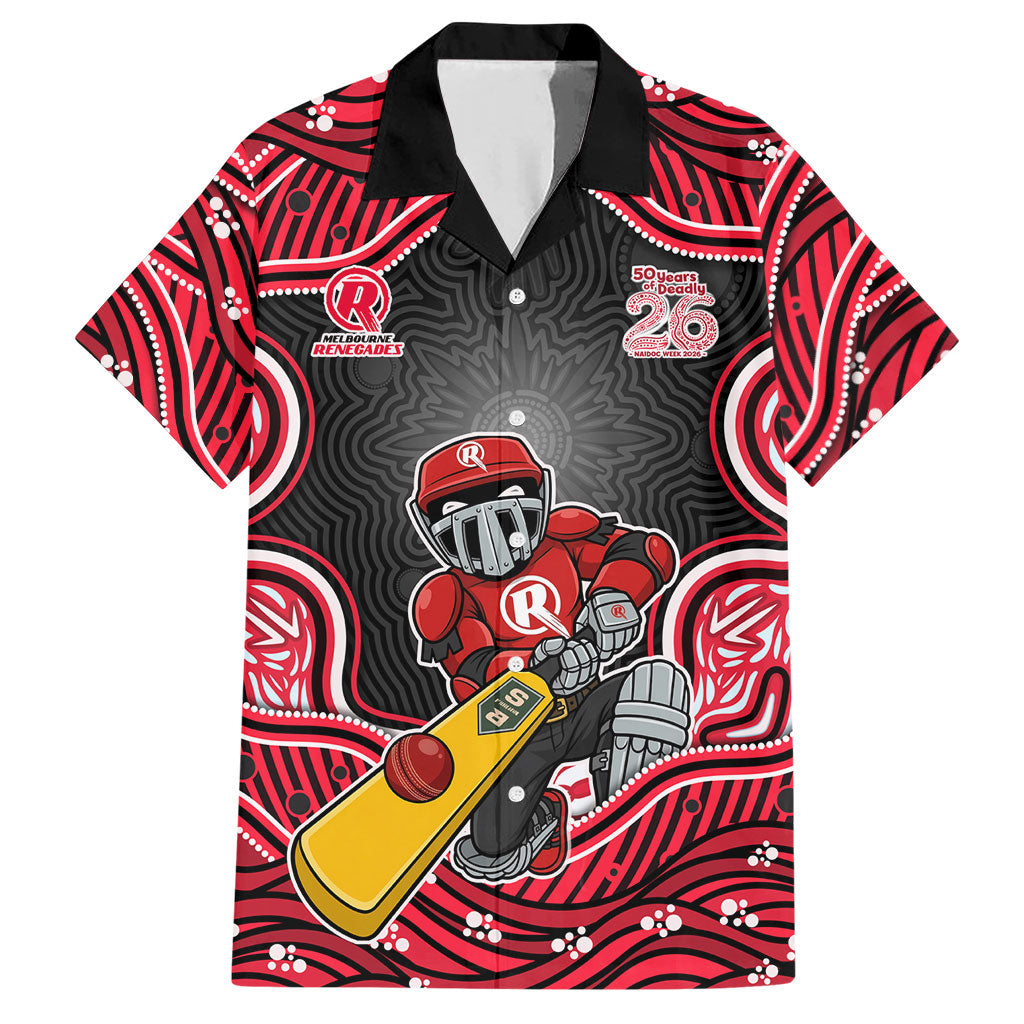 Melbourne Renegades NAIDOC Week 2026 Hawaiian Shirt Aboriginal Indigenous - 50 Years of Deadly