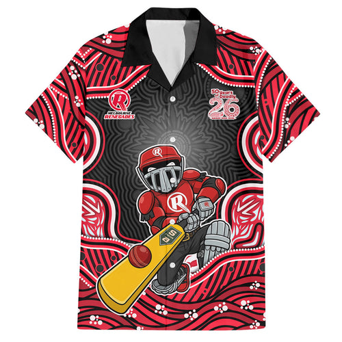 Melbourne Renegades NAIDOC Week 2026 Hawaiian Shirt Aboriginal Indigenous - 50 Years of Deadly
