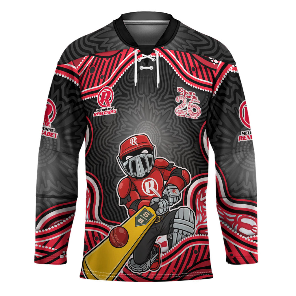 Melbourne Renegades NAIDOC Week 2026 Hockey Jersey Aboriginal Indigenous - 50 Years of Deadly