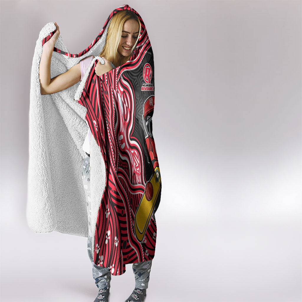Melbourne Renegades NAIDOC Week 2026 Hooded Blanket Aboriginal Indigenous - 50 Years of Deadly