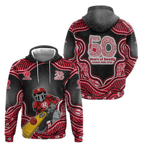 Melbourne Renegades NAIDOC Week 2026 Hoodie Aboriginal Indigenous - 50 Years of Deadly