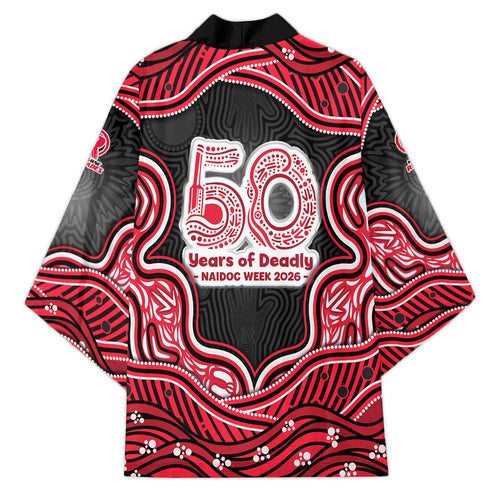 Melbourne Renegades NAIDOC Week 2026 Kimono Aboriginal Indigenous - 50 Years of Deadly