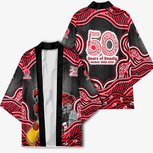 Melbourne Renegades NAIDOC Week 2026 Kimono Aboriginal Indigenous - 50 Years of Deadly