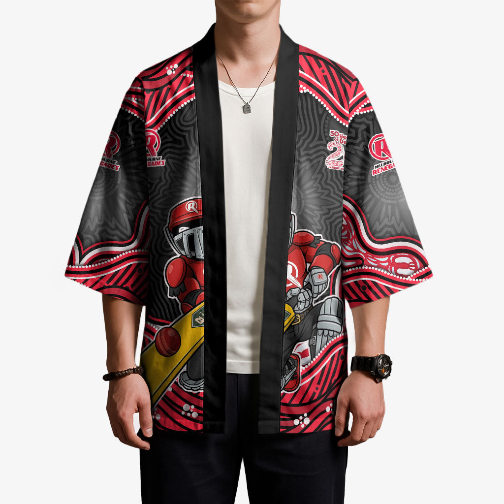 Melbourne Renegades NAIDOC Week 2026 Kimono Aboriginal Indigenous - 50 Years of Deadly